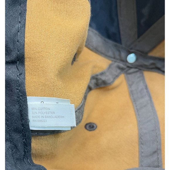 Magellan Outdoors Hat Cap Strapback Live to Explore Forest Mountains Faux Suede - Picture 7 of 8